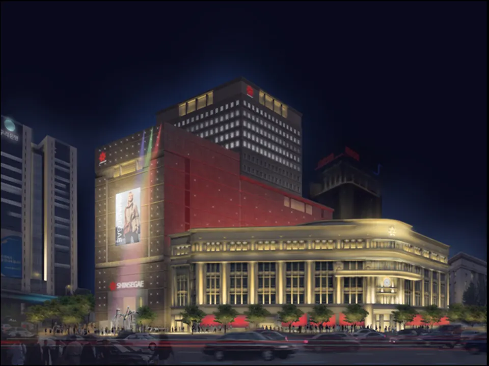 SHINSEGAE DEPARTMENT MAIN NEW STORE: EXTERIOR