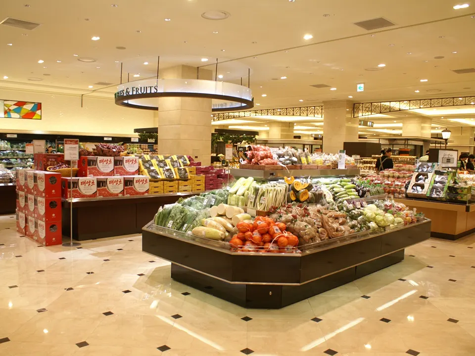 SHINSEGAE DEPARTMENT GANGNAM STORE: B1F SUPERMARKET