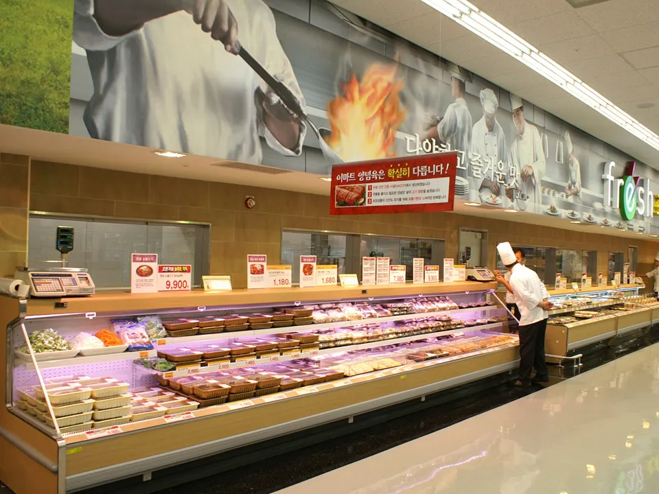 E-MART SEONGNAM STORE: 1F FOOD MEAT