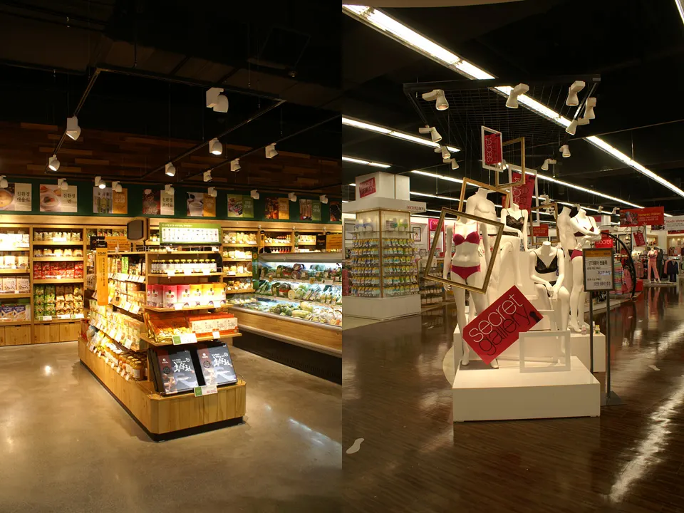 E-MART DAEJEON TERMINAL STORE: 3F ECO NATURAL LIFESTYLE / 4F LINGERIE
