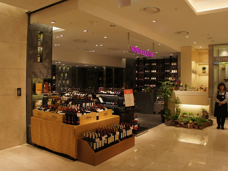 LOTTE DEPARTMENT BUPYEONG STORE: WINE