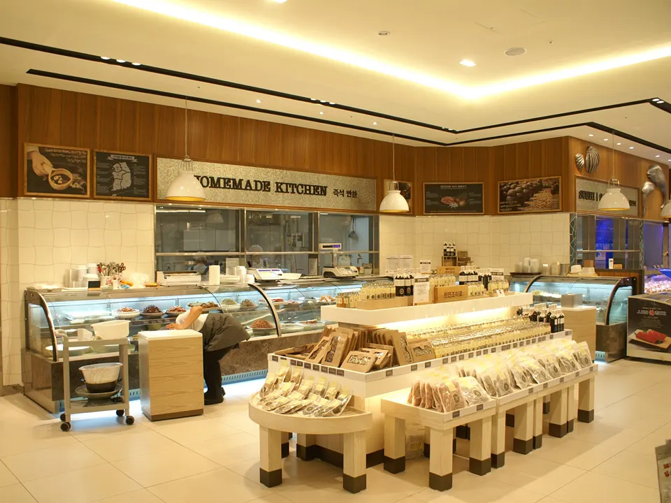 SHINSEGAE DEPARTMENT GYEONGGI STORE: B1F SUPERMARKET