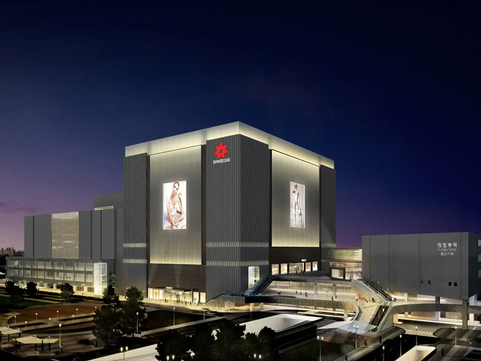 SHINSEGAE DEPARTMENT UIJEONGBU STORE: EXTERIOR