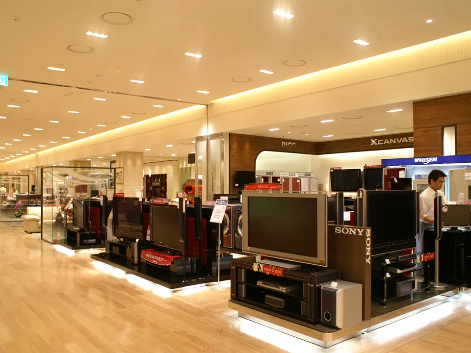 SHINSEGAE DEPARTMENT GYEONGGI STORE: B1F ELECTRONICS