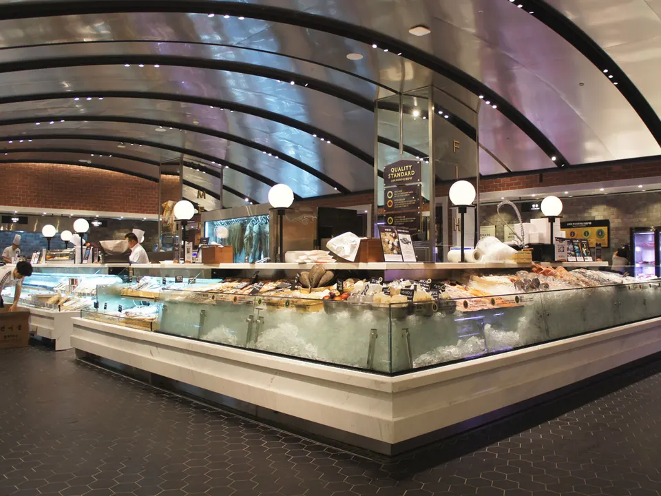 SHINSEGAE DEPARTMENT NEW MAIN STORE: HMR & MEAT & FISH